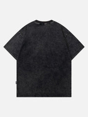 Washed Angel Letters Graphic Tee