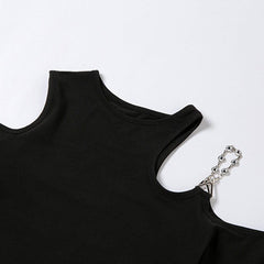 Sexy Off The Shoulder Long Sleeve T Shirt