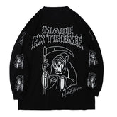 Devil Ghost Print Sweatshirt