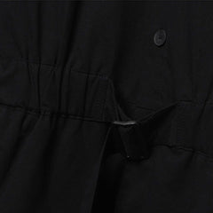 Functional Button Belt Jumpsuit