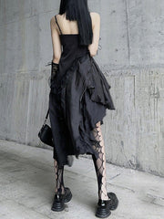 Irregular Lace Dress