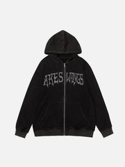 Lightning Beauty Washed Hoodie
