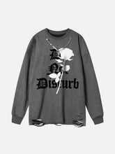 Rose Necklace Sweatshirt