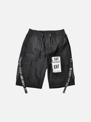 Big Pocket Buckle Cargo Shorts