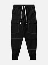 Topstitched Pocket Cargo Pant
