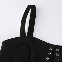 Dark Chain Rivet Vest