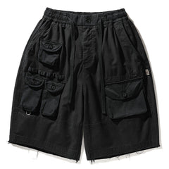 Multi Pockets Cargo Shorts