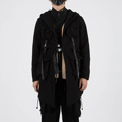 Ninja Ribbons Multi Pockets Function Jacket