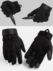 Combat Patchwork Protection Gloves