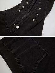 Detachable Face Masks Hoodie