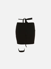Strappy Leg Ring Skirt