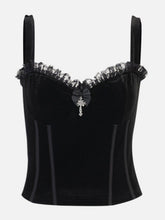 Lace Cross Vest