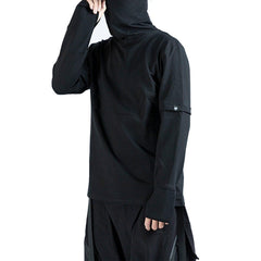 Dark Ninja Turtleneck Sweatshirt
