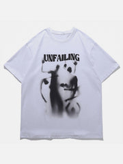 Dark "UNFAILING" Ghost Graphic Tee
