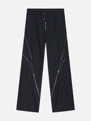 Zip Up Split Pants