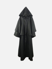 Patchwork Straps Cloak