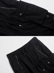 Big Pocket Long Zip Up Cargo Pants
