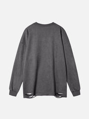 Rose Necklace Sweatshirt