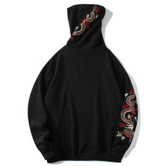 Dragon Embroidery Hoodies