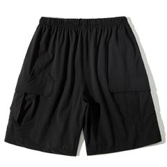 Irregular Pockets Water Proof Shorts