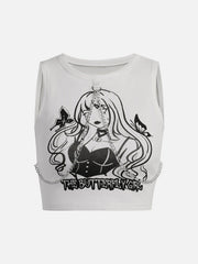 Butterfly Girl Chain Vest