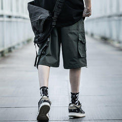 Punk Big Pockets Cargo Shorts