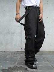 Multi Ribbon Cargo Pant