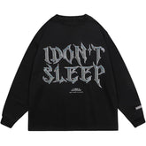 Mercury Letters Print Sweatshirt