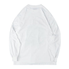 Dark Skeleton Fight Print Sweatshirt