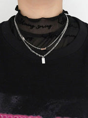 "LUCKY" Double Necklace