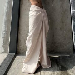 Pantalones holgados de cintura baja y pierna ancha