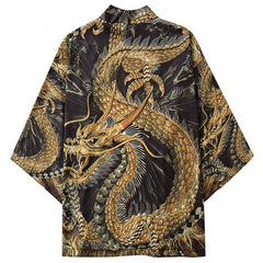 GOLD DRAGON KIMONO