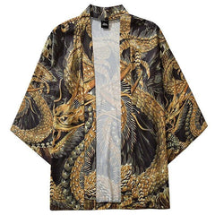 GOLD DRAGON KIMONO