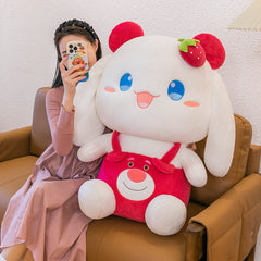 Sweet Bunny Strawberry Plush