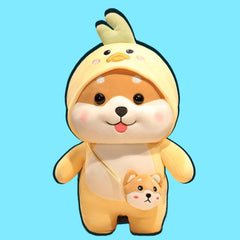 Adorable perro de peluche Shiba Inu