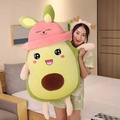 Kawaii Huggable Plush Avocado Toy