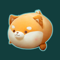 Flauschige Corgi- und Shiba-Inu-Plüschtiere