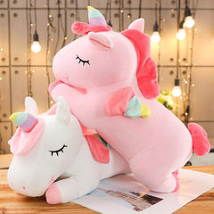 Kawaii Einhorn Plüschtier Weiches Kissen