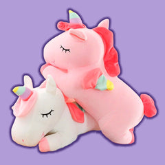 Kawaii Einhorn Plüschtier Weiches Kissen