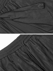 Dark Punk Folds Harem Pants