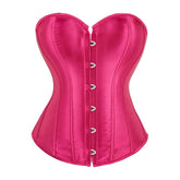 Pink Strawberry Gothic Hourglass Overbust Corset