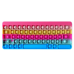 Squishy Bubble Stress Relief Toy Keyboard