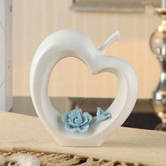 Modern Ceramic Love Apple Home Decor