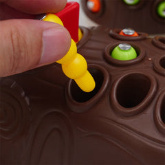 Magnetic Worm Catching Woodpecker Kids Toy