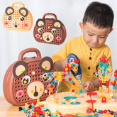 Kids Educational Electric Drill Screw Set Toy