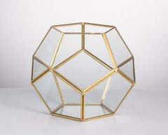 Geometric Terrarium Glass Vase