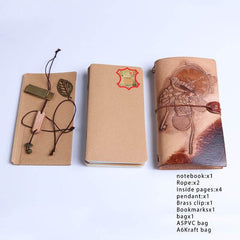 Manual sculpture The clock of birds planner