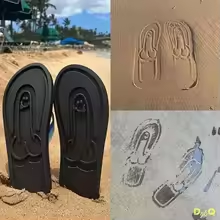 Hilarious Adult-Themed Flip-Flop Sandals