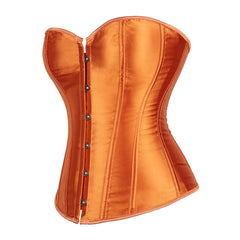 Royal Orange Gothic Hourglass Overbust Corset