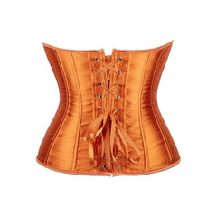 Royal Orange Gothic Hourglass Overbust Corset